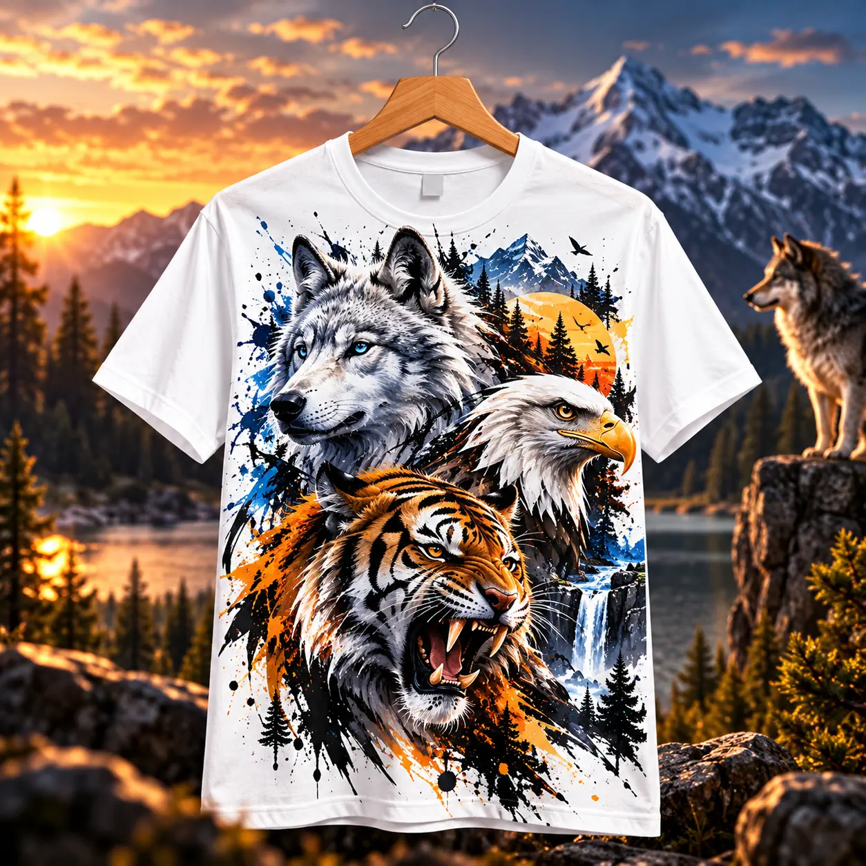 Tigre Blanco Sublimado