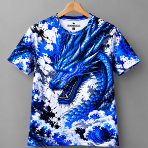 Dragón Azul Sublimado