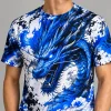Polera Sublimada Dragón Azul HOMBRE 1 Dragón Azul Sublimado