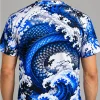 Polera Sublimada Dragón Azul HOMBRE 2 Dragón Azul Sublimado