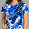 Polera Sublimada Dragón Azul MUJER 1 Dragón Azul Sublimado