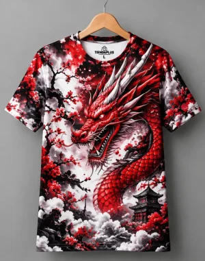 Dragón Rojo Sublimado